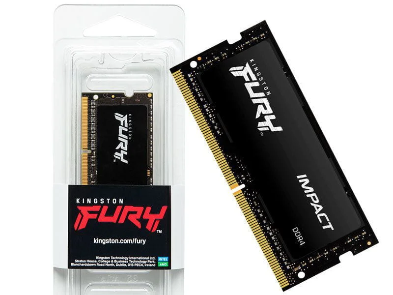 Kingston Fury Impact 16GB (1x16GB) DDR4 2666MHz CL16 SODIMM KF426S16IB/16