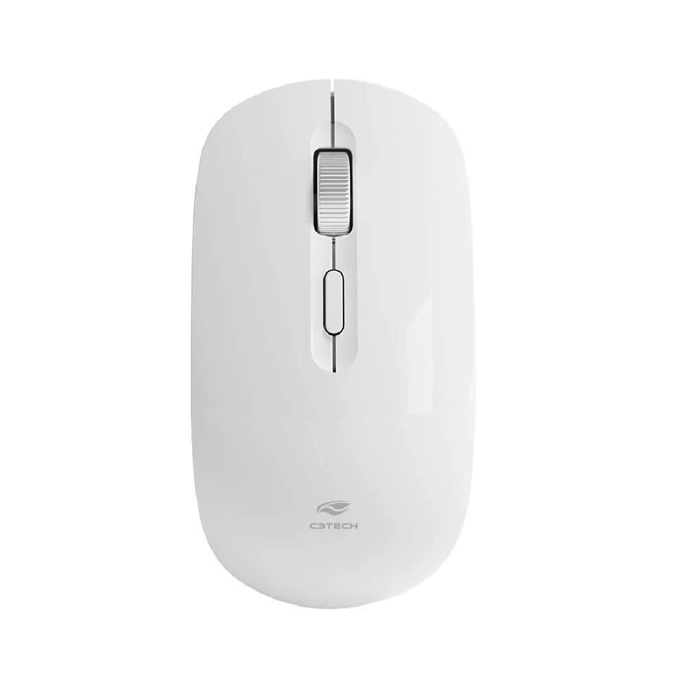 C3Tech M-W80 Branco Sem Fio M-W80WH
