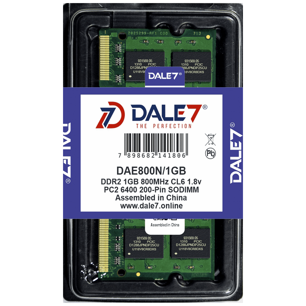 Dale7 1GB DDR2 800MHz SODIMM
