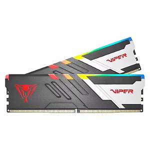 Patriot Viper Venom RGB 64GB (2x32GB) DDR5 6000MHz CL36 RGB UDIMM PVVR564G600C36K