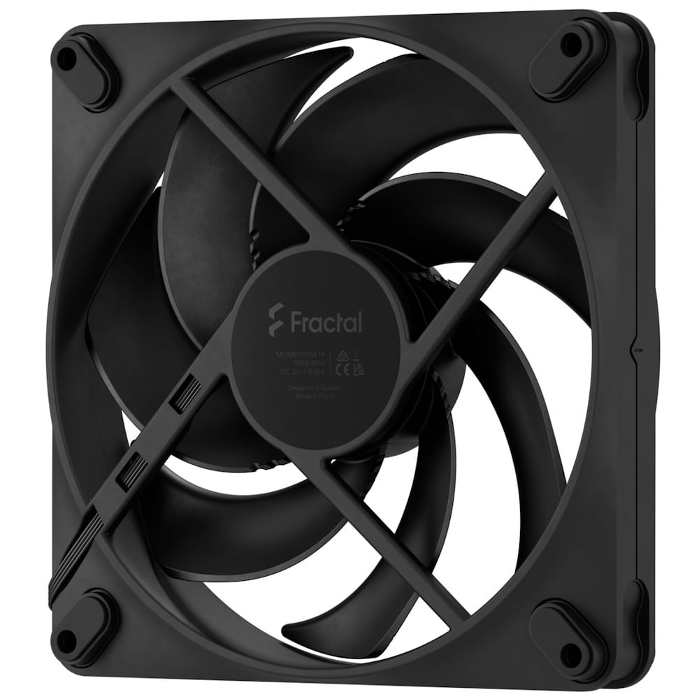 Fractal Design Momentum 14 PWM 140mm Preto FD-F-MO1-1401