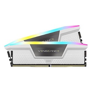Corsair Vengeance RGB 64GB (2x32GB) DDR5 6000MHz CL30 RGB UDIMM CMH64GX5M2B6000Z30W