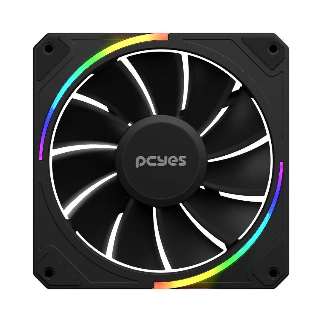 PCYES Sangue Frio 3 Reverse 120mm ARGB Preto ARGBRVSF3BR