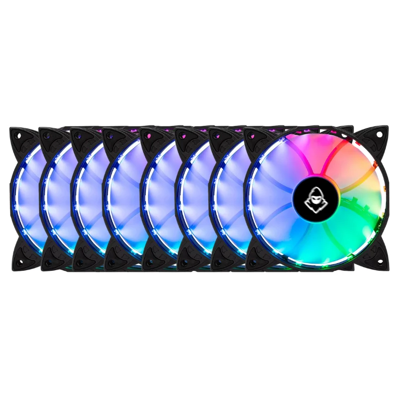 Mancer Z100 RGB 120mm RGB Kit 8 Fans MCR-Z10RGB-01