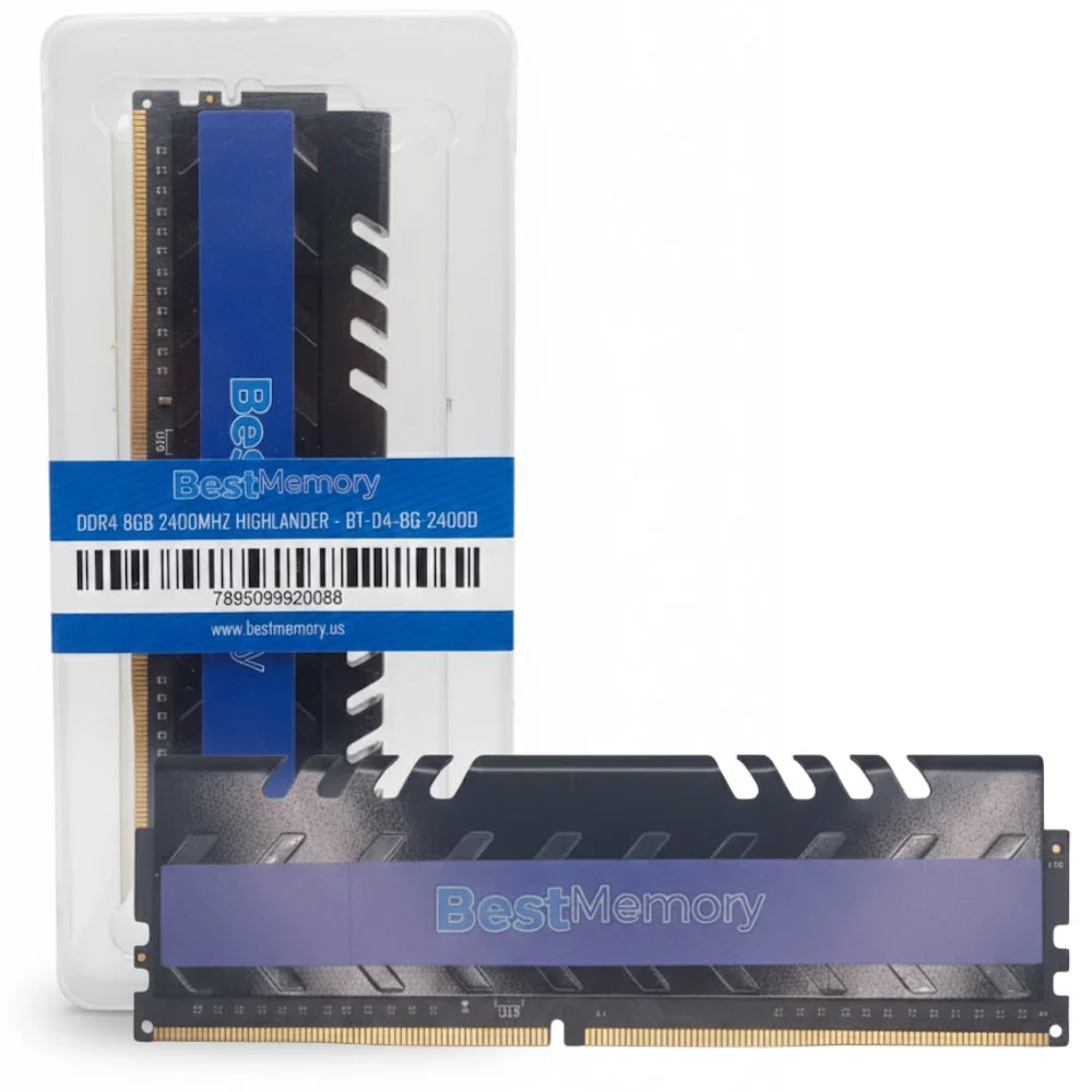 Best Memory Highlander 8GB (1x8GB) DDR4 2400MHz UDIMM BT-D4-8G-2400