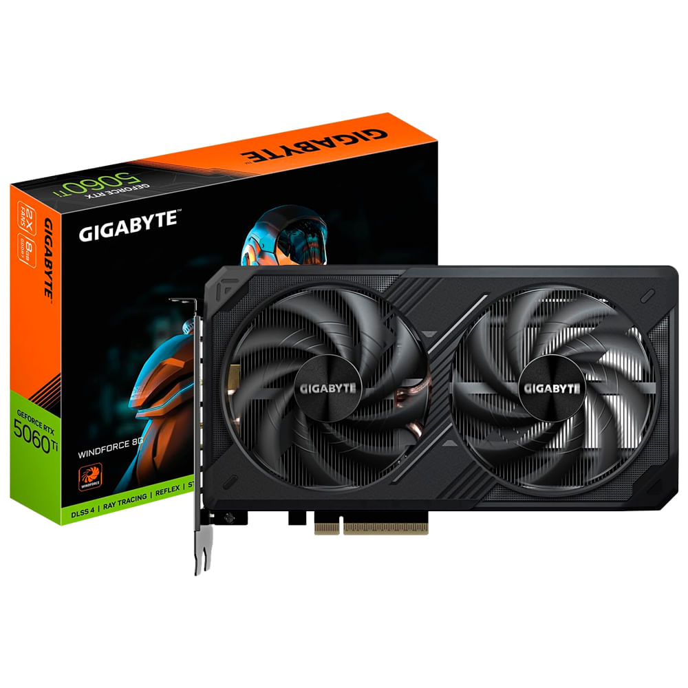 Gigabyte GeForce RTX 5060 Ti WINDFORCE OC 8GB GDDR7 128-bit
