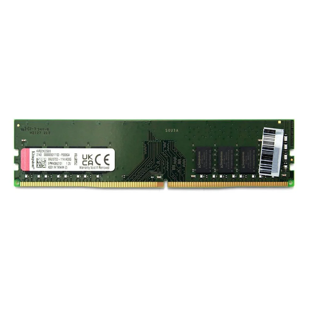 Kingston ValueRAM 8GB (1x8GB) DDR4 3200MHz CL22 UDIMM KVR32N22S8/8