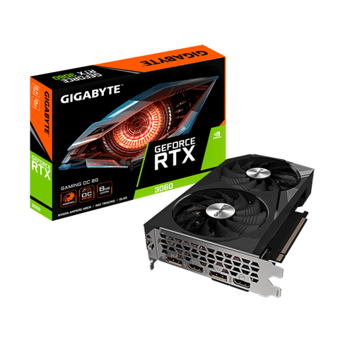 Gigabyte GeForce RTX 3060 Gaming OC 8GB GDDR6