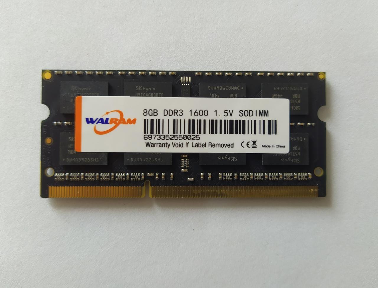 Walram 8GB DDR3 1600MHz SODIMM