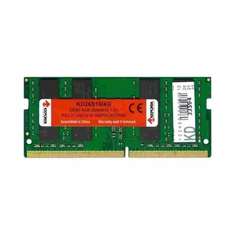 Keepdata 4GB (1x4GB) DDR4 2666MHz CL19 SODIMM KD26S19/4G