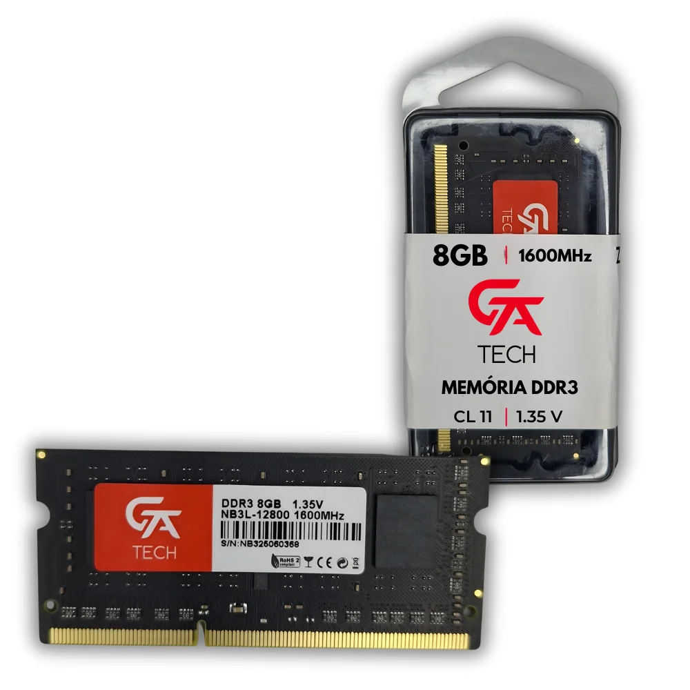 Gta Tech 8GB (1x8GB) DDR3L 1600MHz CL11 SODIMM