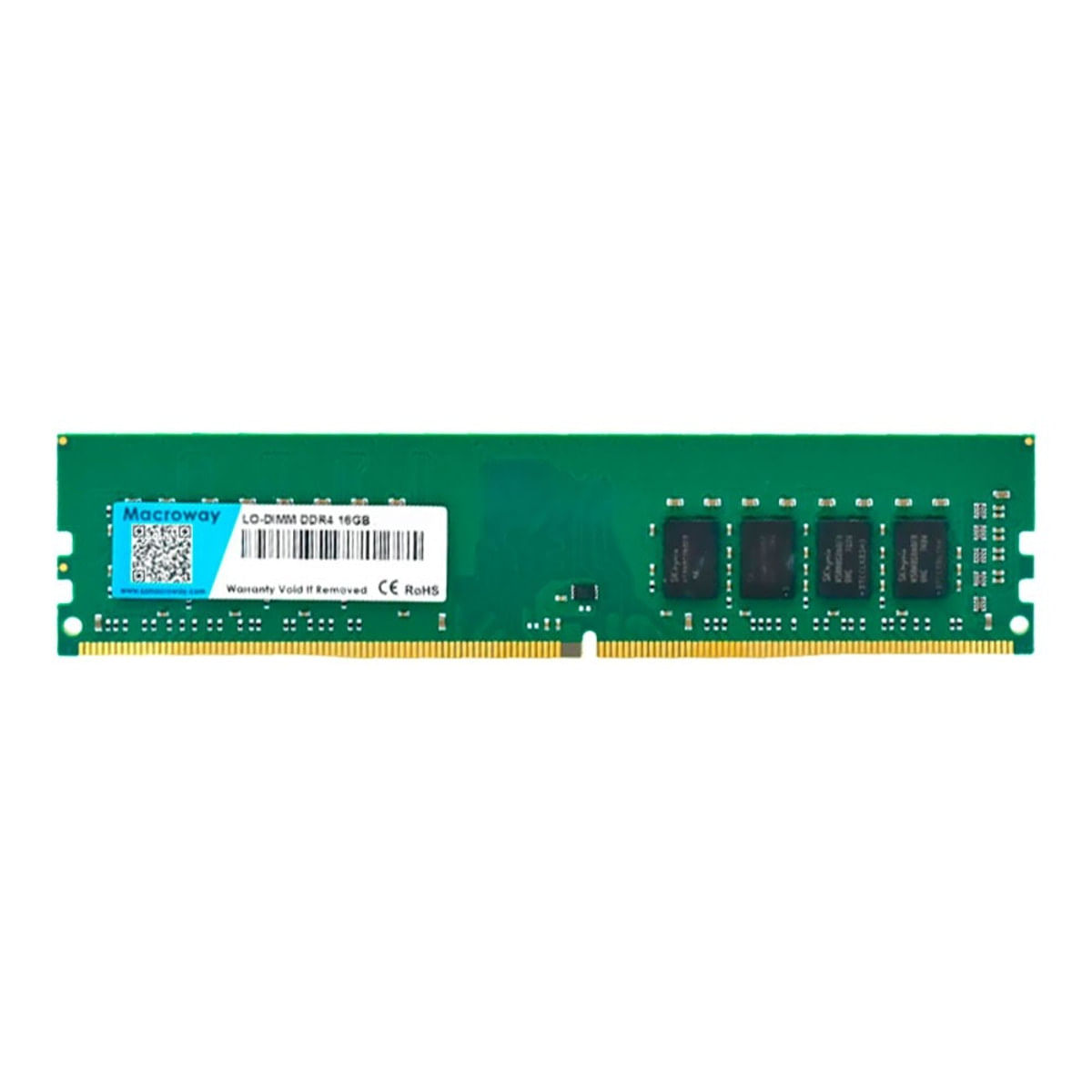 Macroway 16GB (1x16GB) DDR4 2666MHz CL19 UDIMM