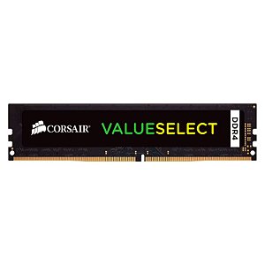Corsair Valueselect 16GB (1x16GB) DDR4 2666MHz CL18 UDIMM CMV16GX4M1A2666C18
