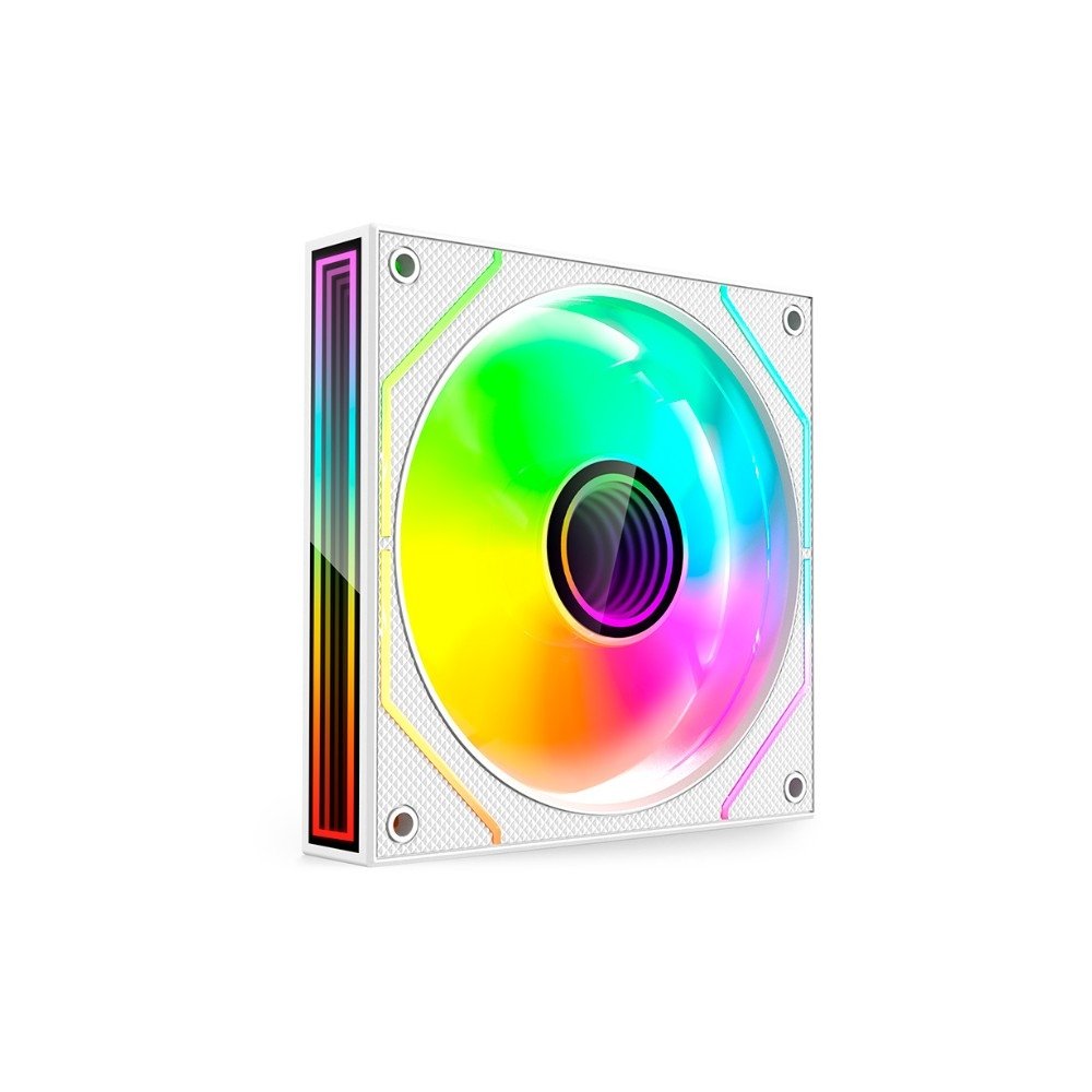 C3Tech F9-L330WHRGB 120mm ARGB Branco F9-L330WHRGB