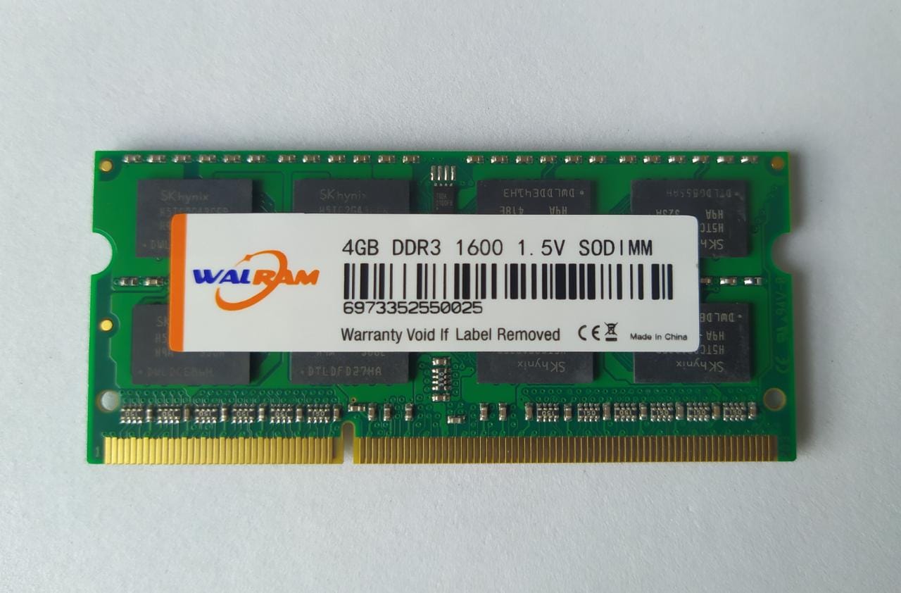 Walram 4GB (1x4GB) DDR3 1600MHz SODIMM