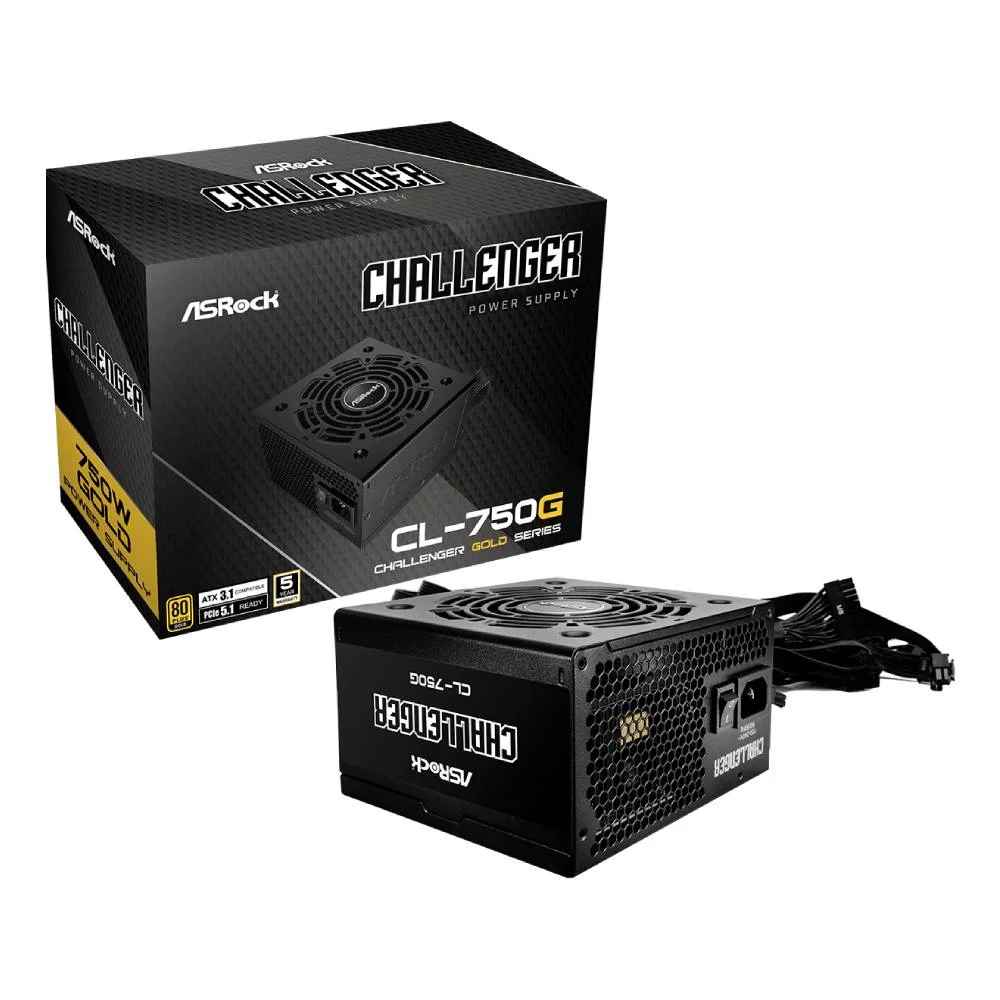 ASRock Challenger CL-750G 750W 80 Plus Gold ATX 3.1