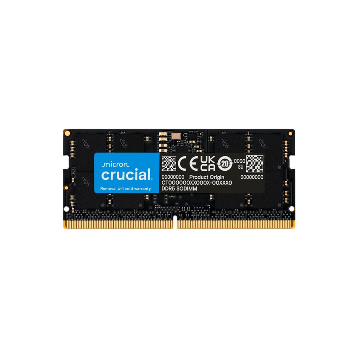 Crucial 16GB (1x16GB) DDR5 5600MHz CL46 SODIMM CT16G56C46S5