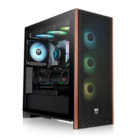 Thermaltake S370 WOOD Preto