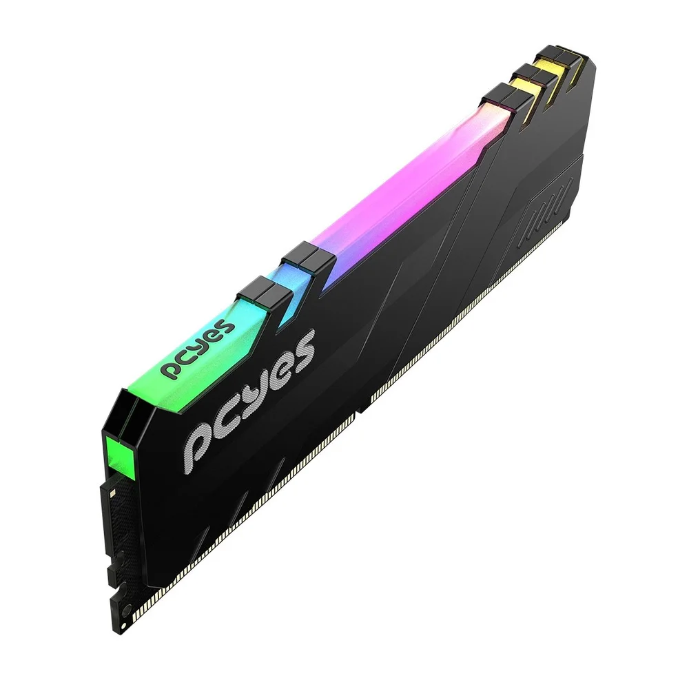 PCyes Gamer 8GB (1x8GB) DDR4 3200MHz Black RGB UDIMM