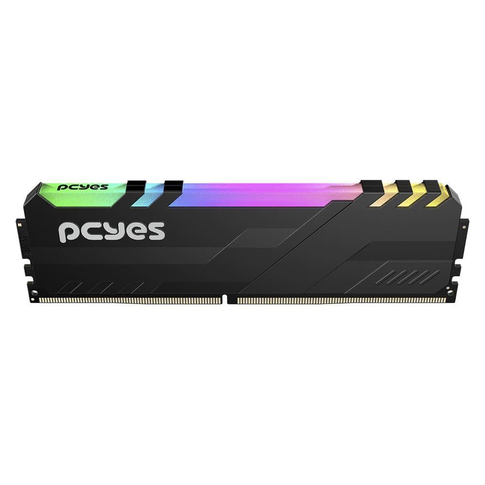 Pcyes Gamer 8GB DDR4 3200MHz Preto RGB UDIMM