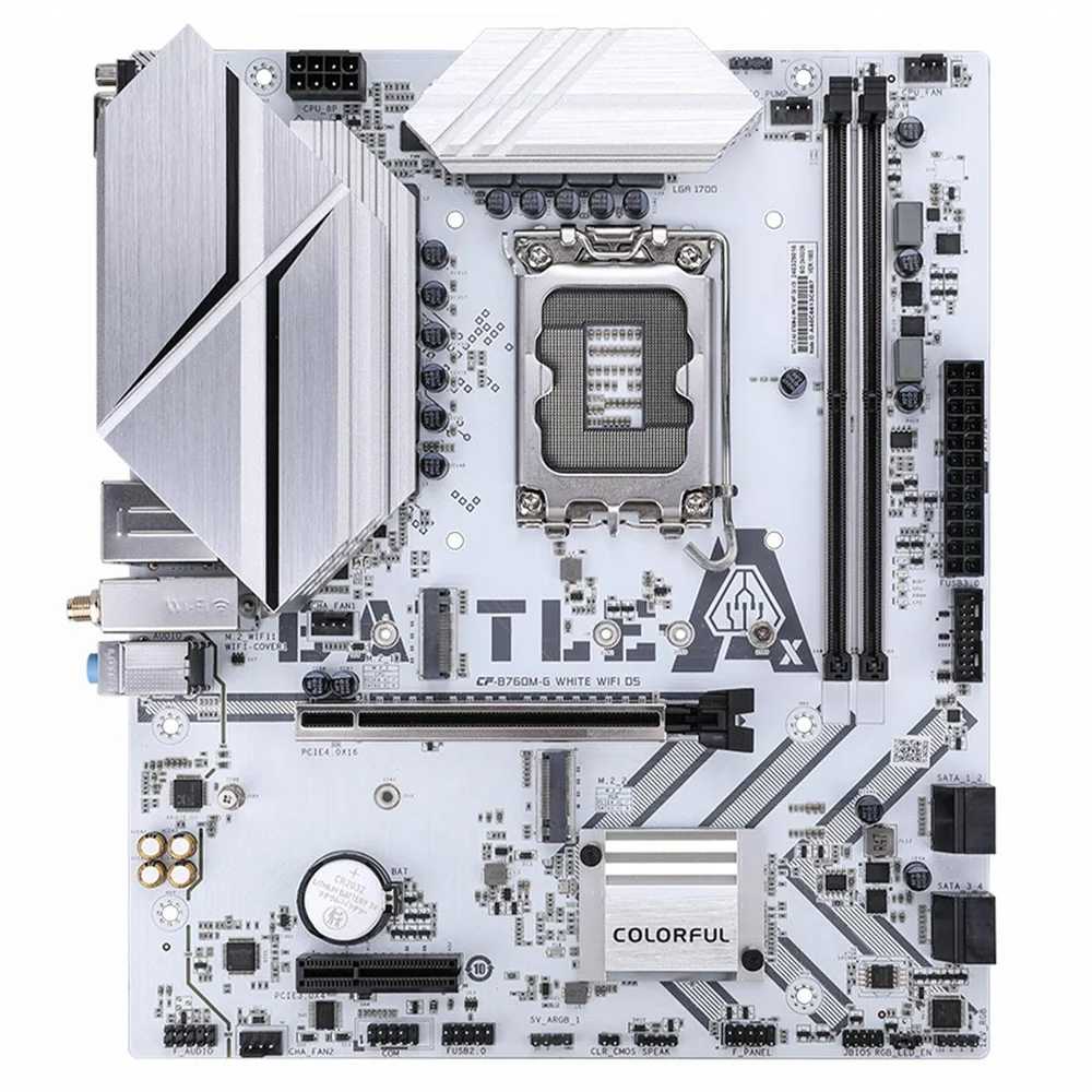 Colorful BATTLE-AX B760M-G WHITE WIFI D5 V20a