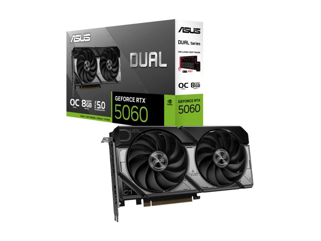 ASUS Dual GeForce RTX 5060 8GB GDDR7 128-bit OC Edition
