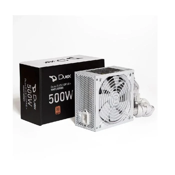 Duex DX500FSE+ 500W 80 Plus Bronze Full Modular White
