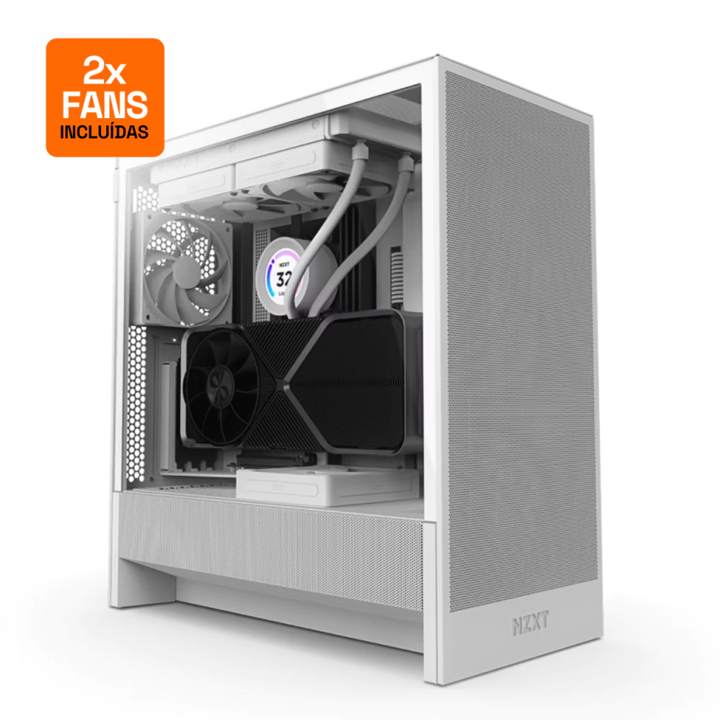 NZXT H5 Flow Branco