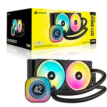 Corsair iCUE H100i LCD 240mm Preto
