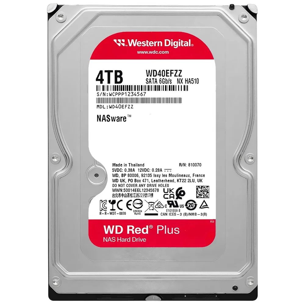 Western Digital WD Red Plus 4TB WD40EFZZ