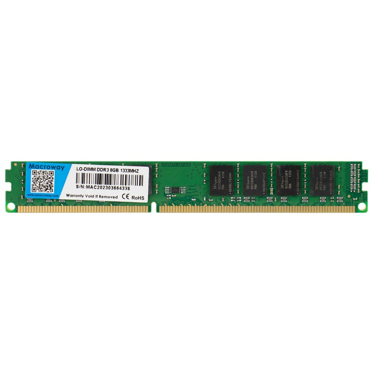 Macroway 8GB DDR3 1333MHz CL9 UDIMM