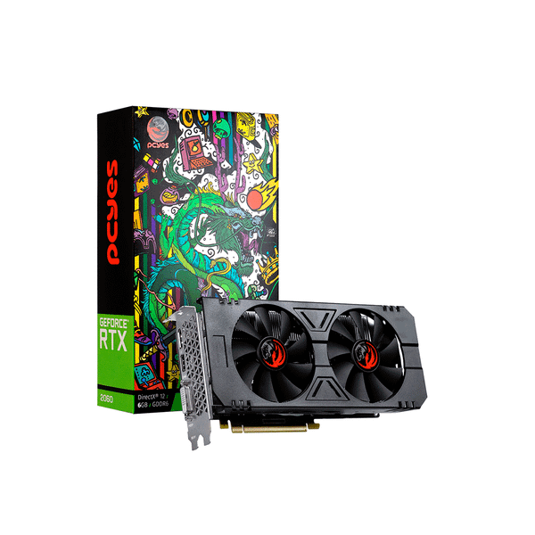 PCYES GeForce RTX 2060 Graffiti Series 6GB GDDR6