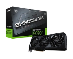 MSI GeForce RTX 5070 Ti SHADOW 3X OC 256-bit 16GB GDDR7