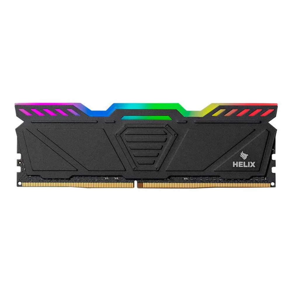 Pichau Helix 8GB (1x8GB) DDR4 3600MHz CL22 Preto RGB UDIMM PCH-HLXRGB3600-8GB