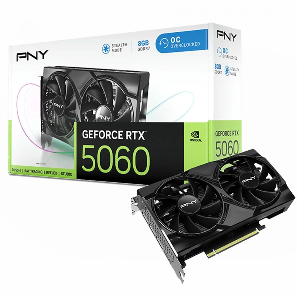 PNY GeForce RTX 5060 Dual OC 8GB GDDR7