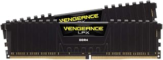 Corsair Vengeance LPX 16GB (2x8GB) DDR4 3600MHz CL18 Preto UDIMM CMK16GX4M2D3600C18