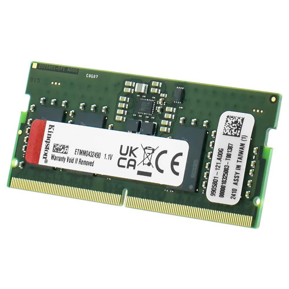 Kingston 8GB (1x8GB) DDR5 5600MHz CL46 SODIMM KCP556SS6-8