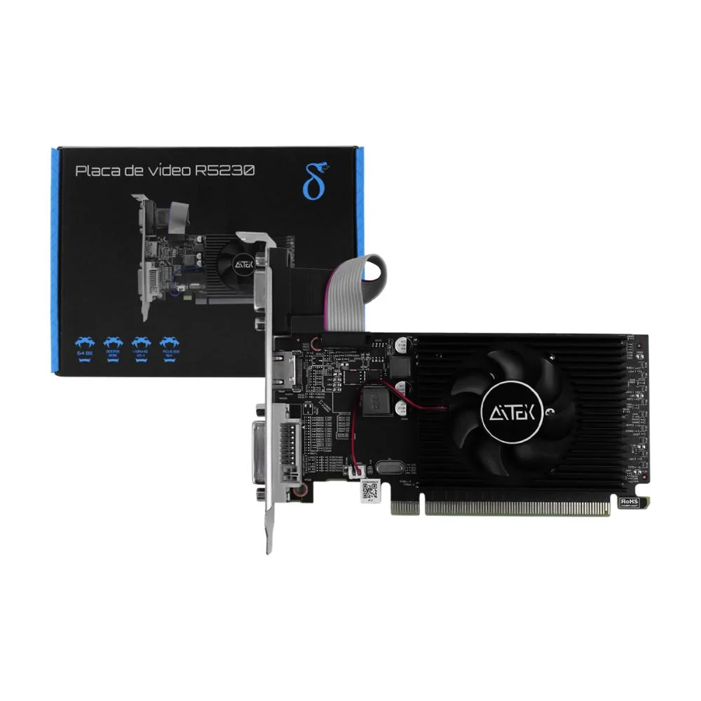 GDDR3 2GB PCI Express 2.0 16x Placa de Vídeo