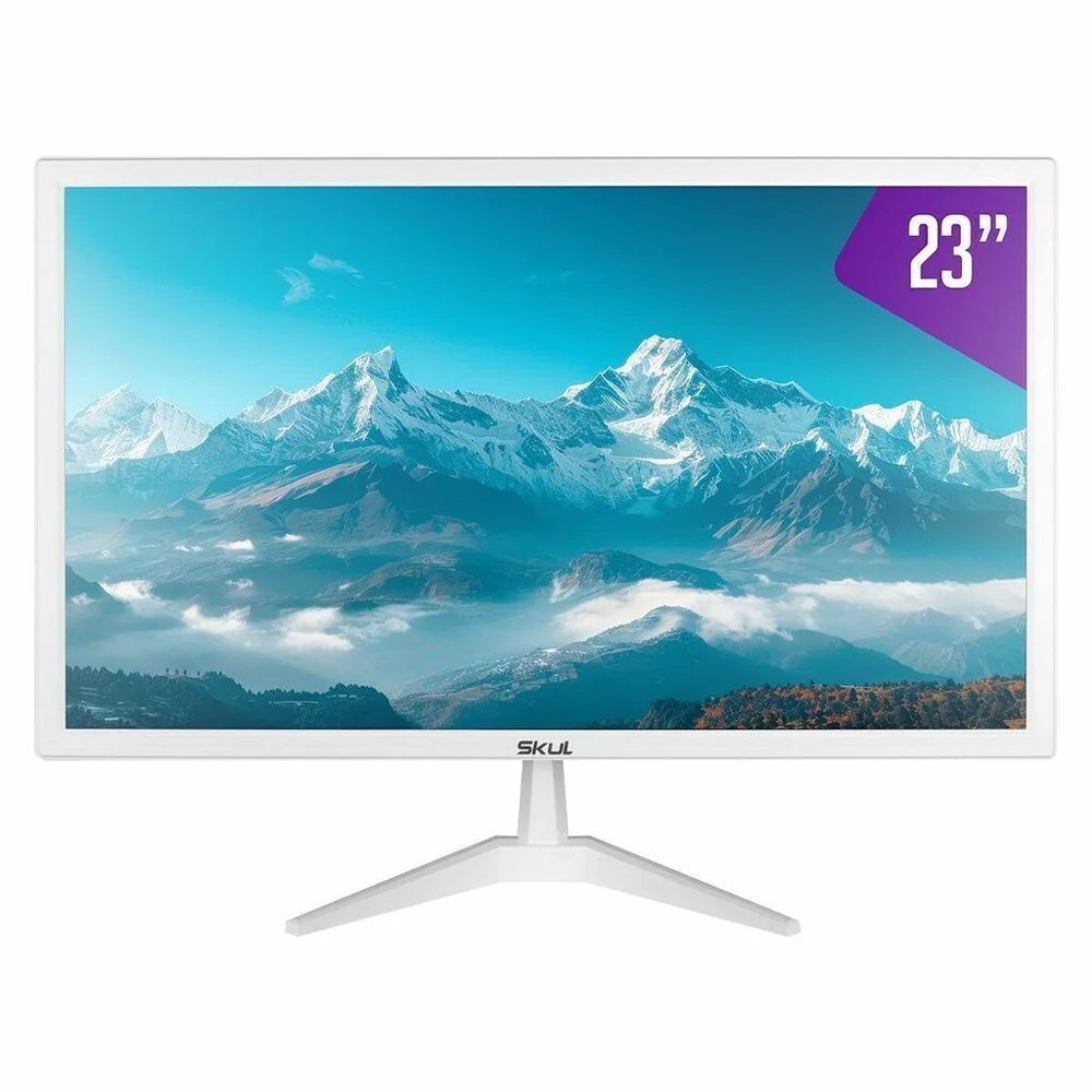 Skul 23" White SM235MSYW