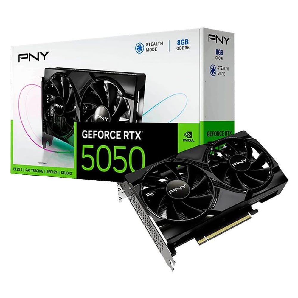 PNY GeForce RTX 5050 Dual Fan 8GB GDDR6 128-bit
