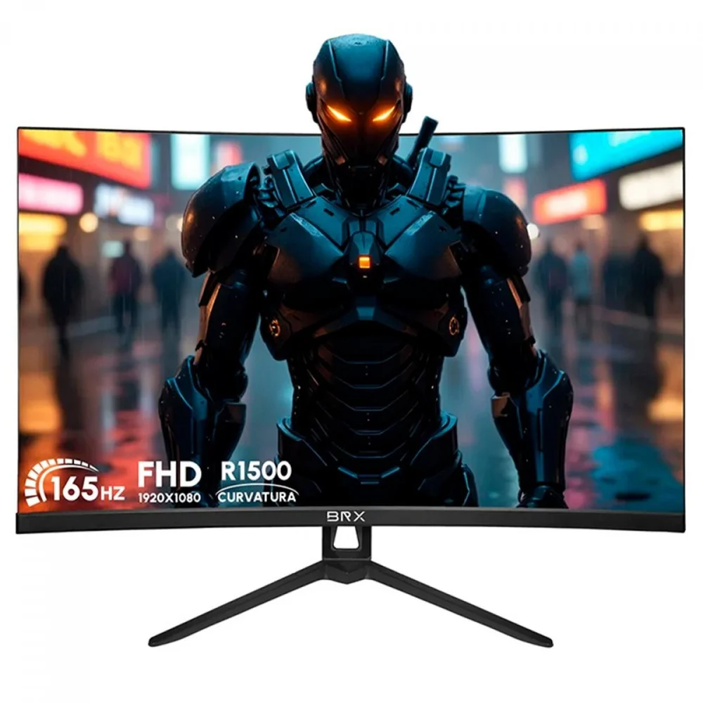 Brx Xtreme 27" Curvo Preto MgLED27brx