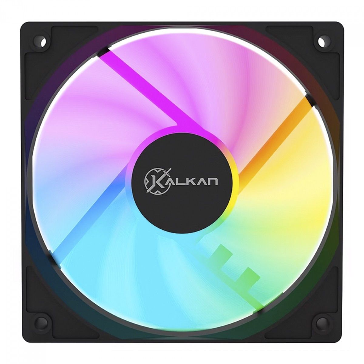 Kalkan Lumen RGB Fixo 120mm RGB Preto KLK00018