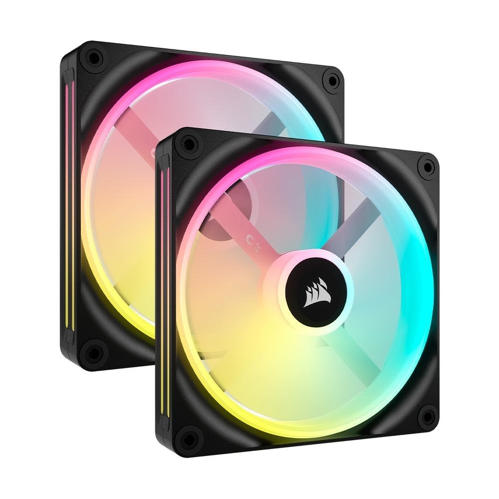 Corsair iCUE LINK QX140 140mm RGB Preto Kit 2 Fans CO-9051004-WW