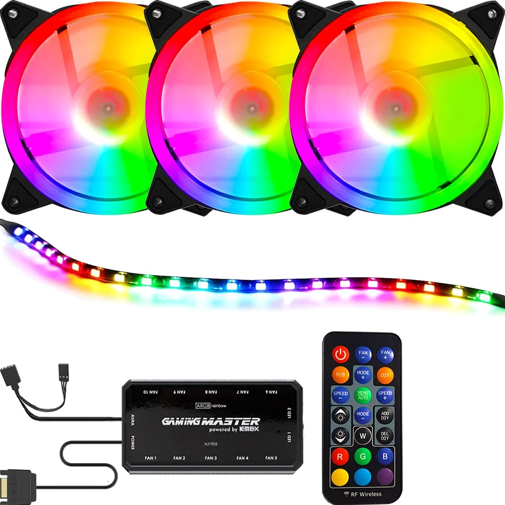 Kmex Aada 120mm ARGB Kit 3 Fans