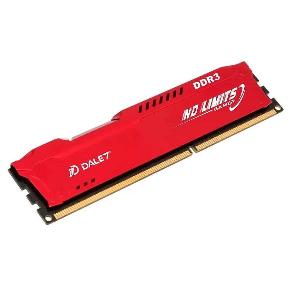 Dale7 No Limit 8GB (1x8GB) DDR3 1866MHz Vermelho UDIMM