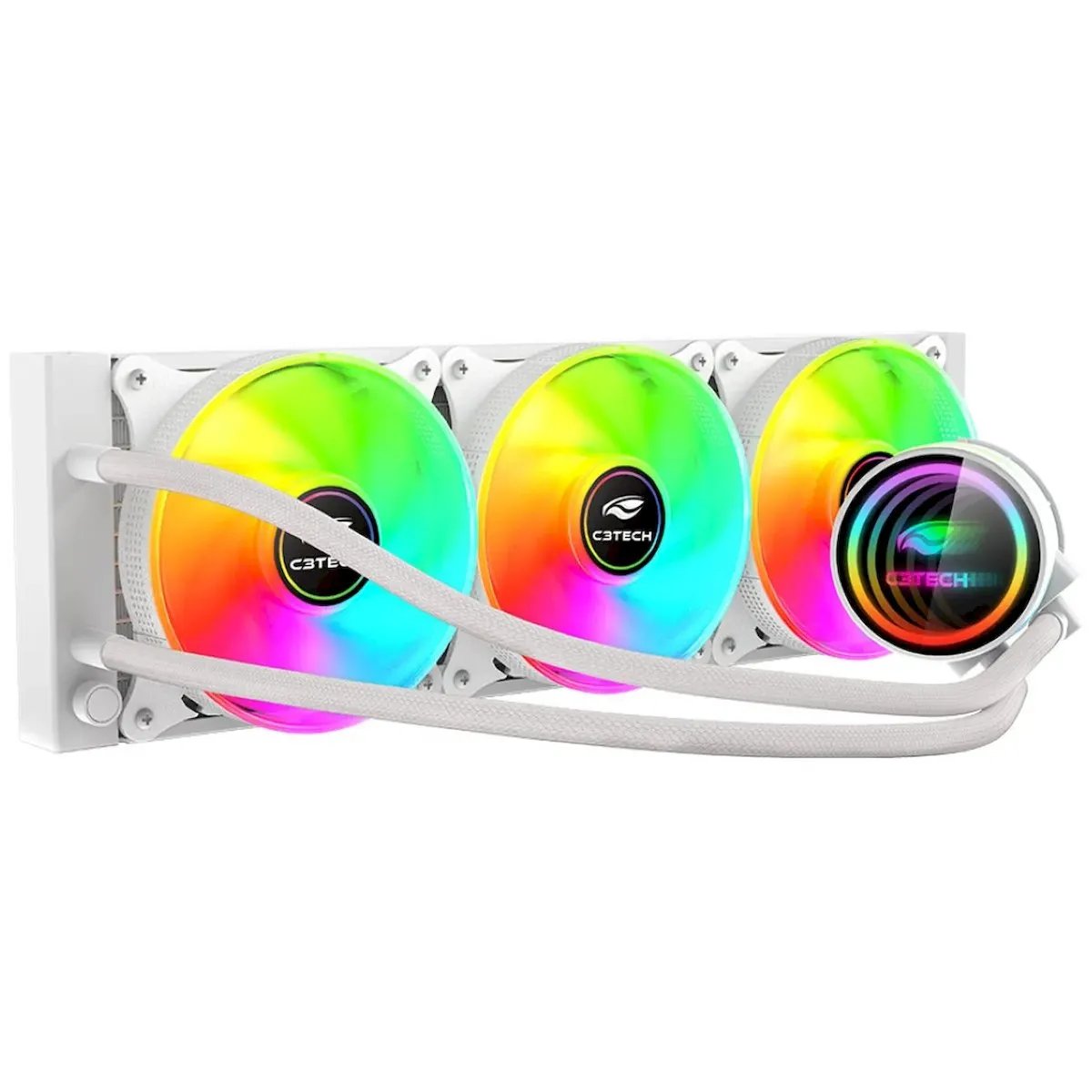 C3Tech FC-W360WHRGB 360mm Branco