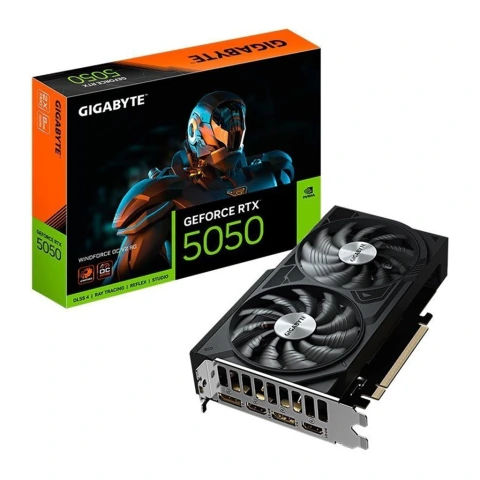 Gigabyte GeForce RTX 5050 WindForce OC V2 8GB GDDR6 128-bit