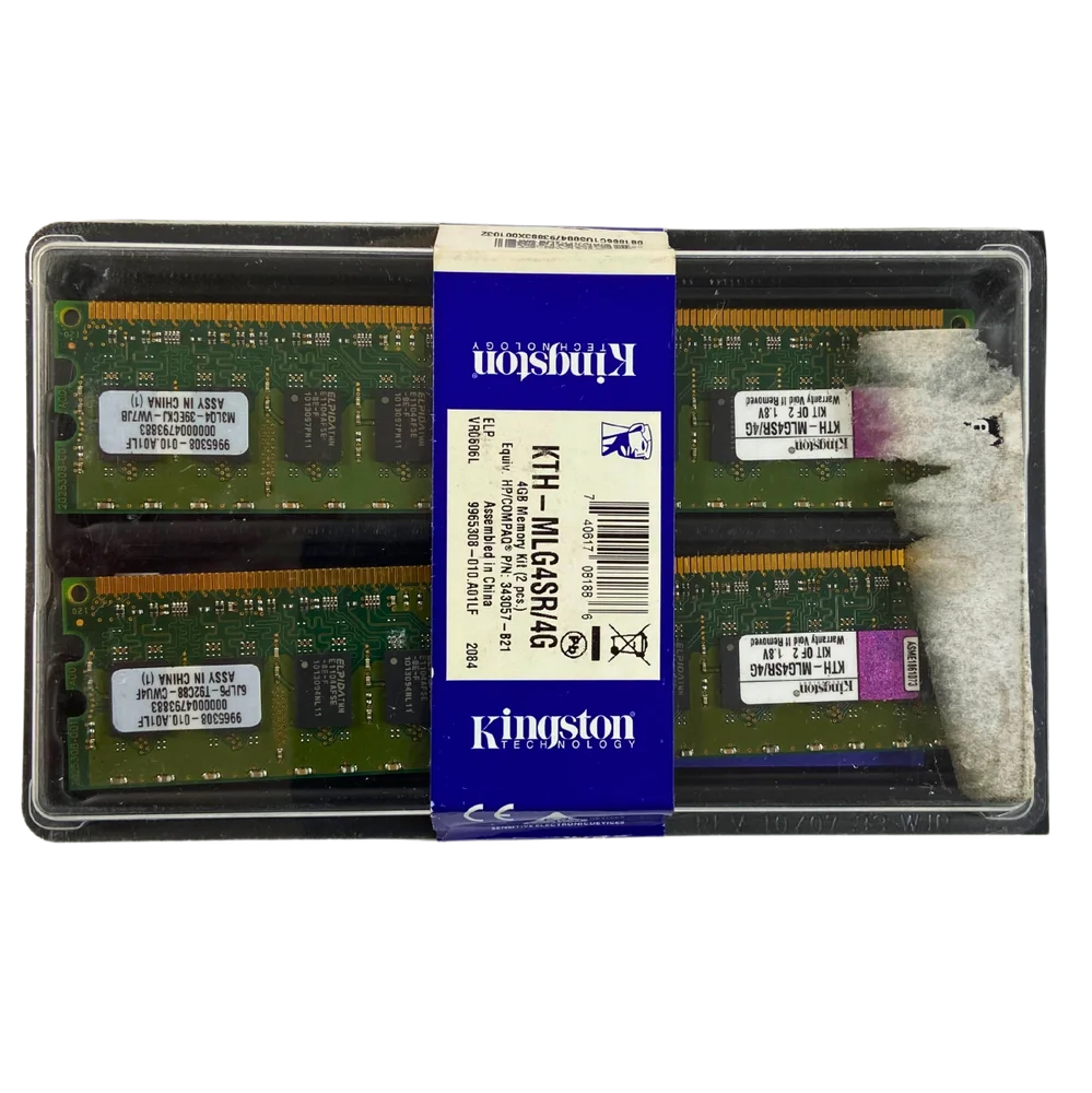 Kingston 4GB (2x2GB) DDR2 400MHz CL3 ECC RDIMM KTH-MLG4SR/4G