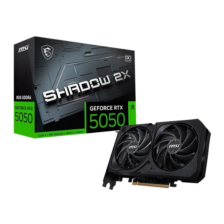 MSI GeForce RTX 5050 8G SHADOW 2X OC GDDR6