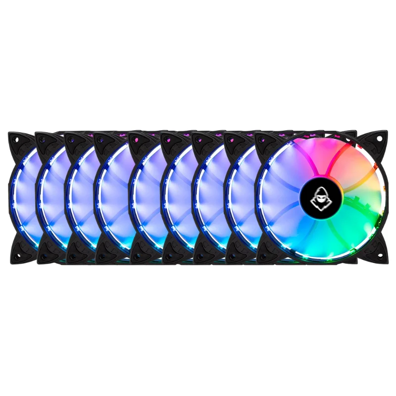 Mancer Z100 RGB 120mm RGB Kit 9 Fans MCR-Z10RGB-01